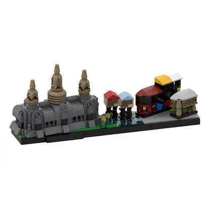 Angkor Wat Siem Reap MOC Skyline Building Kit | Historic Architecture Model - 3