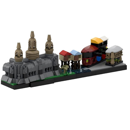 Angkor Wat Siem Reap Skyline Building Kit | LEGO-Compatible MOC - 5