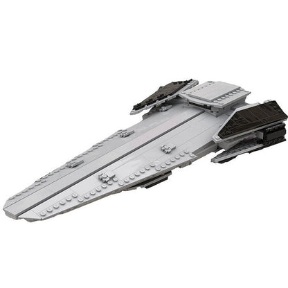 Angular Sci-Fi Patrol Corvette 1:425 MOC Building Kit - 2
