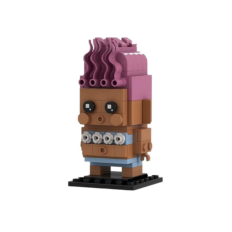 Animated Toy Universe Character BrickHeadz Building Kit | LEGO-Compatible MOC  - 1
