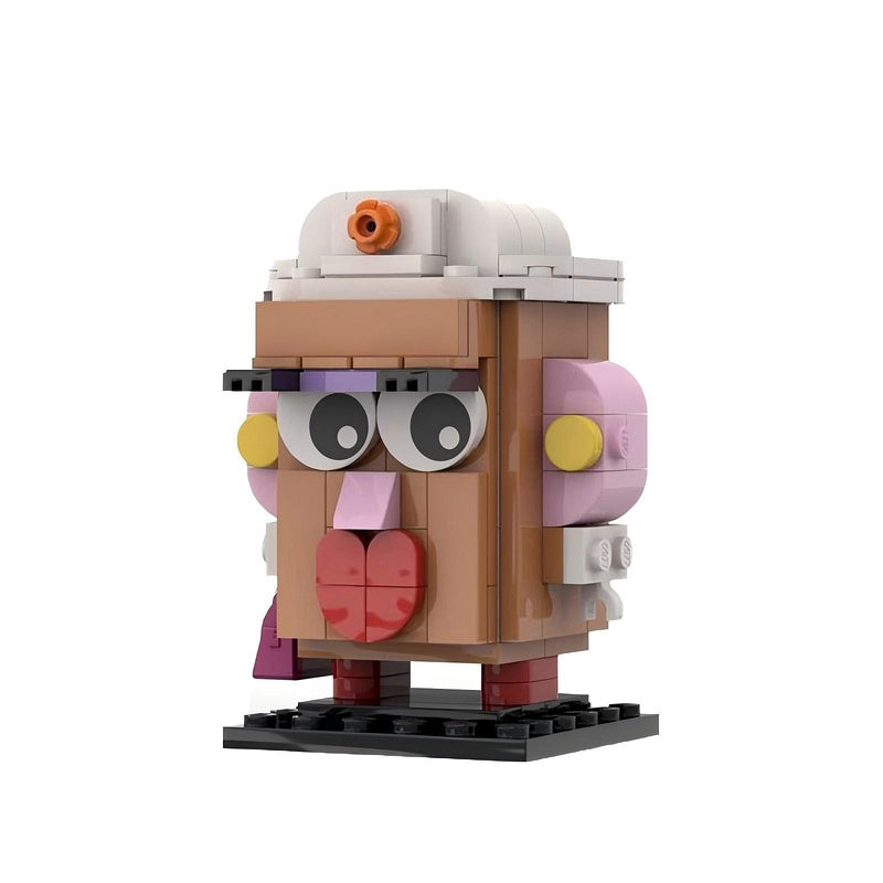 Animated Toy Universe Character BrickHeadz Building Kit | LEGO-Compatible MOC  - 10