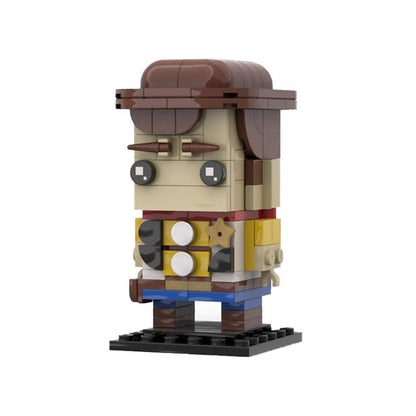 Animated Toy Universe Character BrickHeadz Building Kit | LEGO-Compatible MOC  - 13