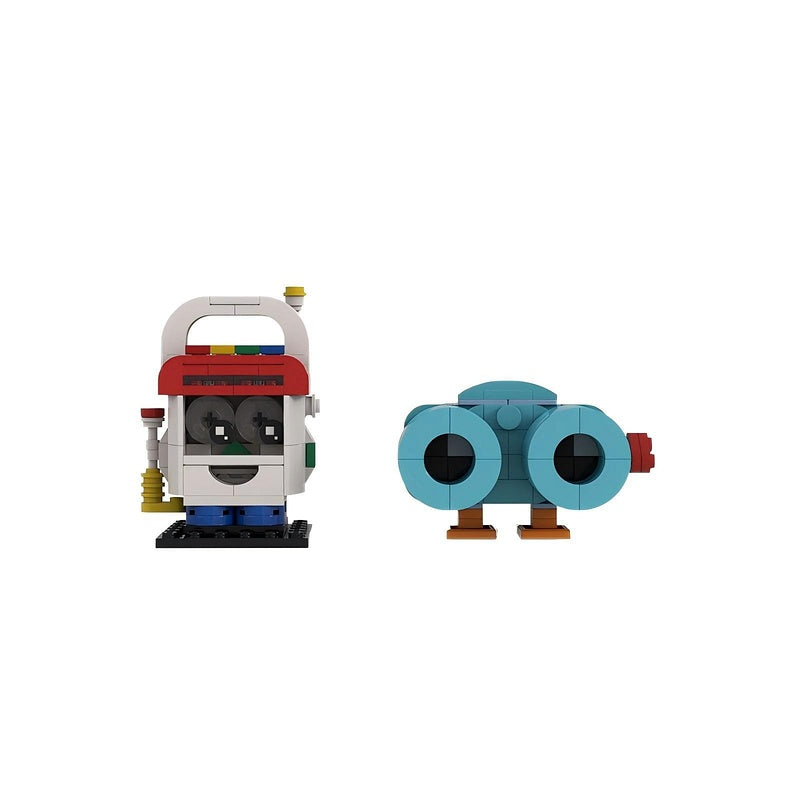 Animated Toy Universe Character BrickHeadz Building Kit | LEGO-Compatible MOC  - 2