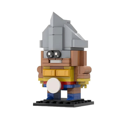 Animated Toy Universe Character BrickHeadz Building Kit | LEGO-Compatible MOC  - 6