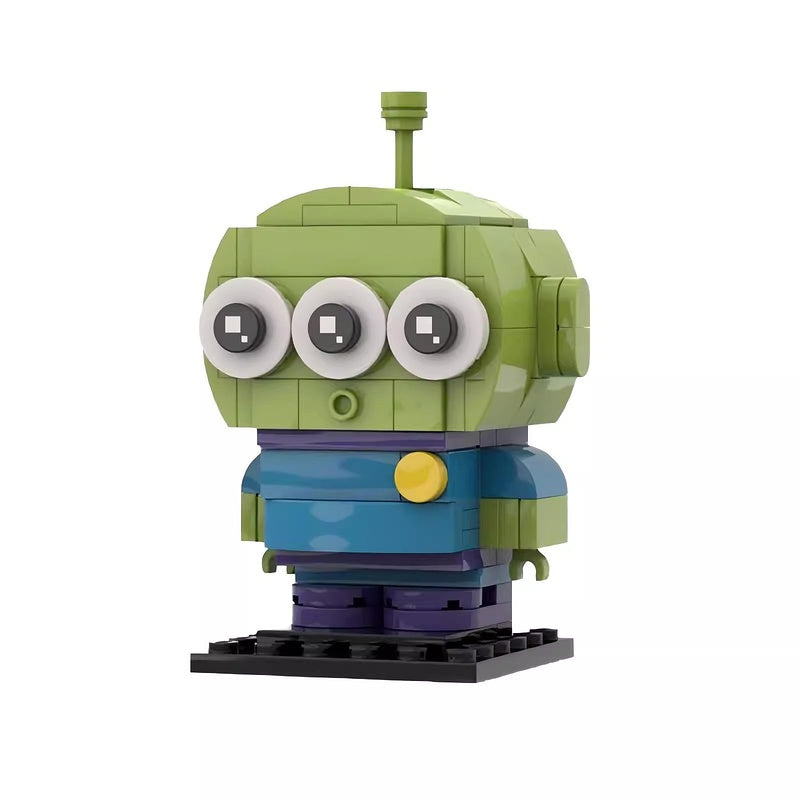 Animated Toy Universe Character BrickHeadz Building Kit | LEGO-Compatible MOC  - 7