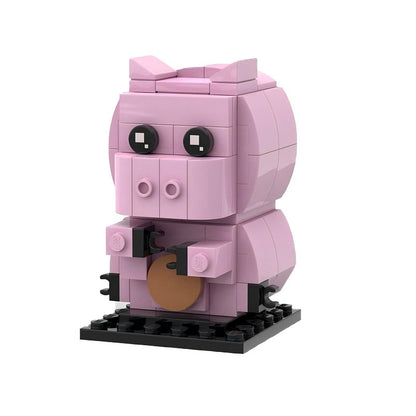 Animated Toy Universe Character BrickHeadz Building Kit | LEGO-Compatible MOC  - 8