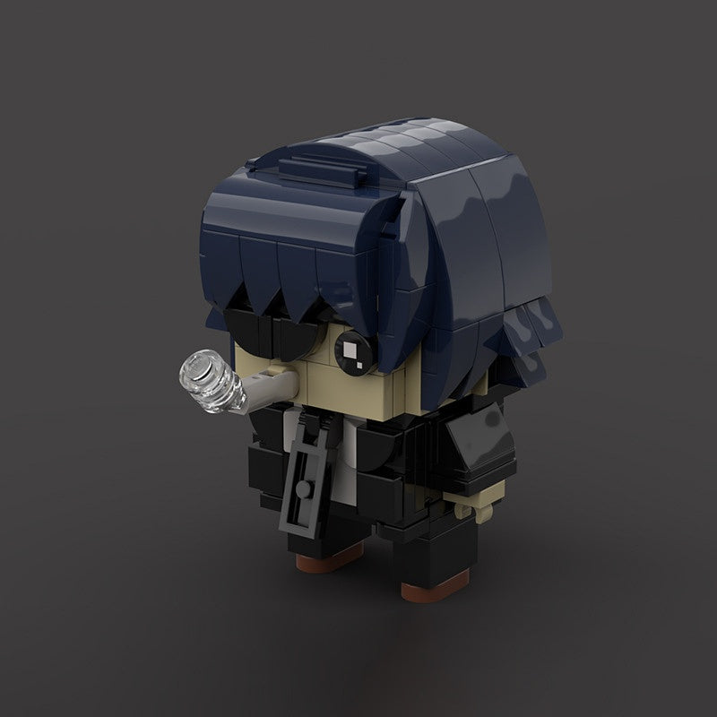 Anime Chainsaw Hero Squad BrickHeadz Building Kit | LEGO-Compatible MOC - 1