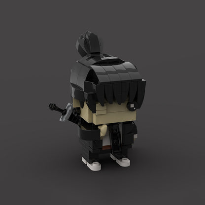 Anime Chainsaw Hero Squad BrickHeadz Building Kit | LEGO-Compatible MOC - 10