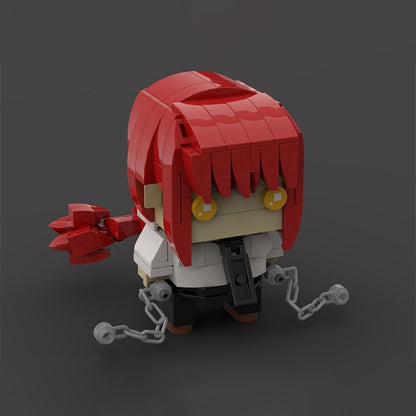 Anime Chainsaw Hero Squad BrickHeadz Building Kit | LEGO-Compatible MOC - 2