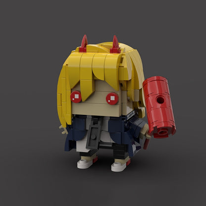 Anime Chainsaw Hero Squad BrickHeadz Building Kit | LEGO-Compatible MOC - 9