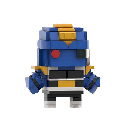 Anime Dragon Warrior BrickHeadz Building Kit | LEGO-Compatible MOC - 5