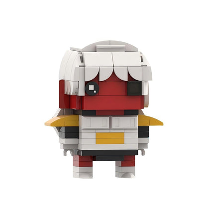 Anime Dragon Warrior BrickHeadz Building Kit | LEGO-Compatible MOC - 6