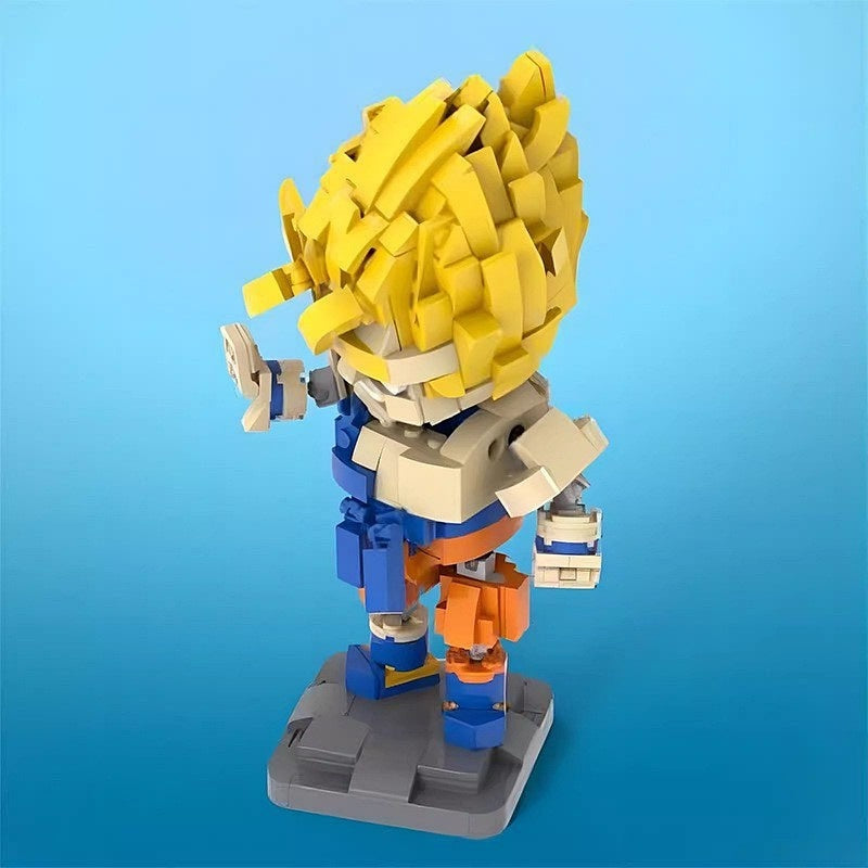 Anime Energy Warrior Transforming Hero MOC Figure Building Kit - 4