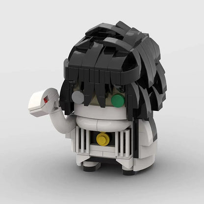 Anime Hero Slayer Squad Brickheadz Building Kit | LEGO-Compatible MOC - 16