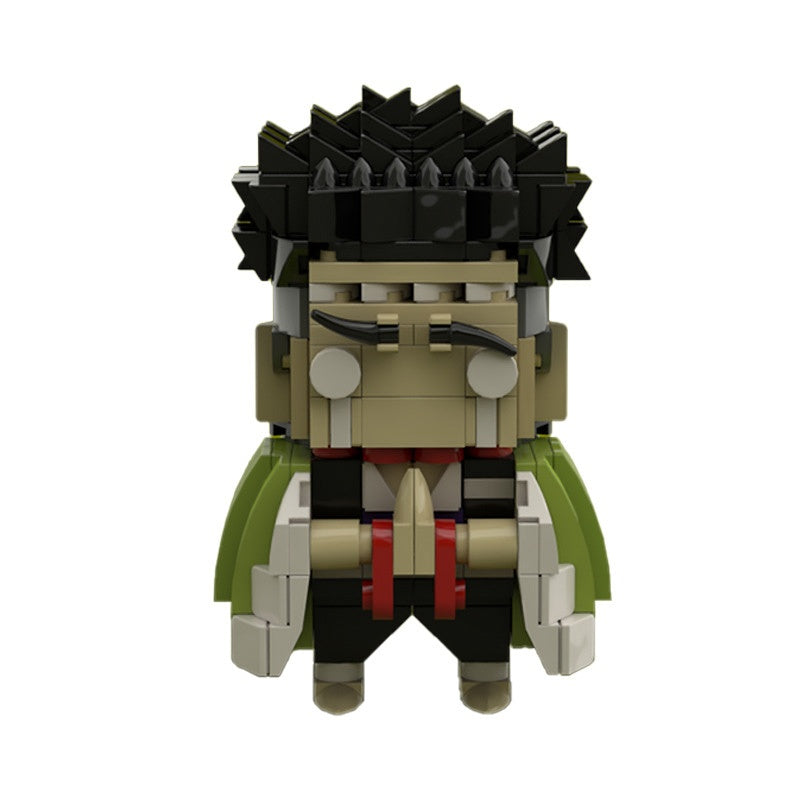 Anime Hero Slayer Squad Brickheadz Building Kit | LEGO-Compatible MOC - 23