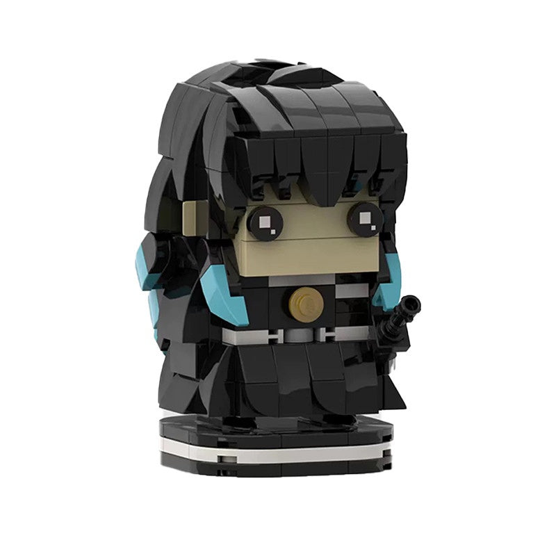 Anime Hero Slayer Squad Brickheadz Building Kit | LEGO-Compatible MOC - 8