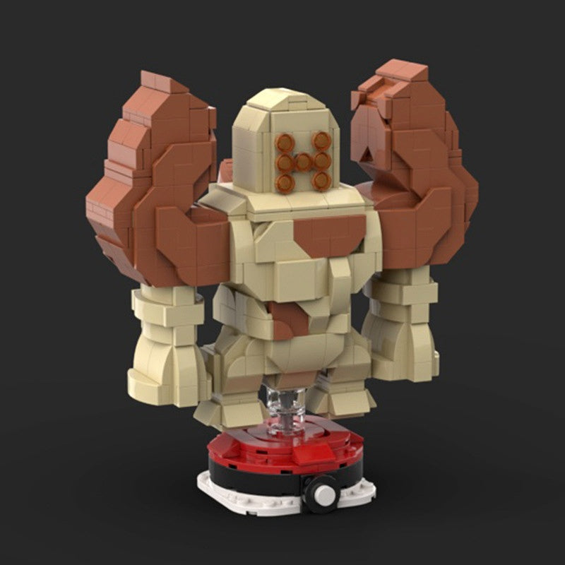 Anime Monster Character BrickHeadz Building Kit | LEGO-Compatible MOC - 15