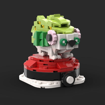 Anime Monster Character BrickHeadz Building Kit | LEGO-Compatible MOC - 9