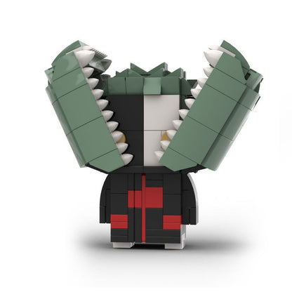 Anime Ninja Hero BrickHeadz Building Kit | LEGO-Compatible MOC - 13