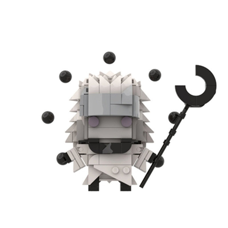 Anime Ninja Hero BrickHeadz Building Kit | LEGO-Compatible MOC - 13
