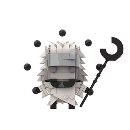 Anime Ninja Hero BrickHeadz Building Kit | LEGO-Compatible MOC - 13