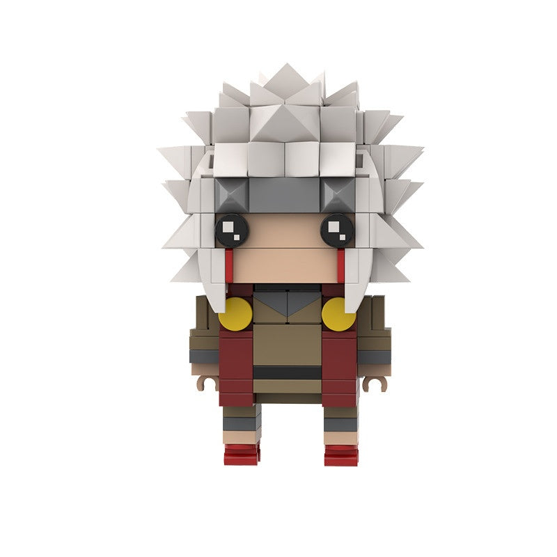 Anime Ninja Hero BrickHeadz Building Kit | LEGO-Compatible MOC - 14