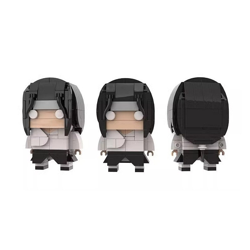 Anime Ninja Hero BrickHeadz Building Kit | LEGO-Compatible MOC - 17