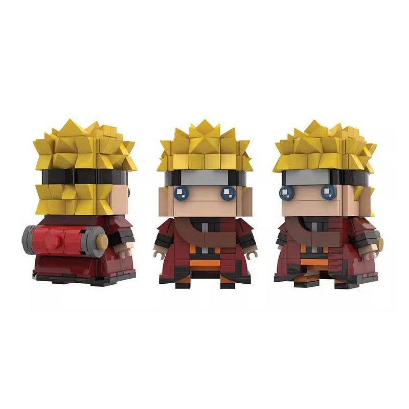 Anime Ninja Hero BrickHeadz Building Kit | LEGO-Compatible MOC - 20