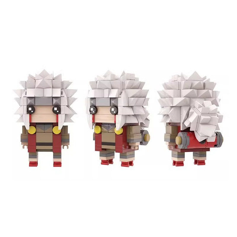 Anime Ninja Hero BrickHeadz Building Kit | LEGO-Compatible MOC - 21