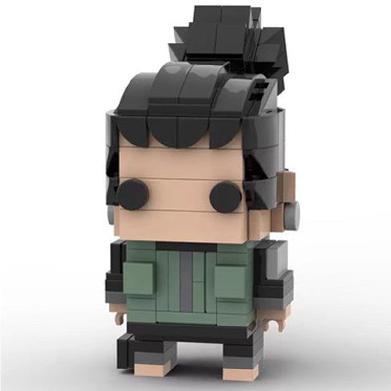 Anime Ninja Hero BrickHeadz Building Kit | LEGO-Compatible MOC - 23