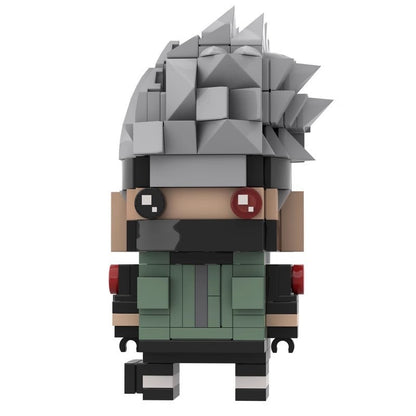 Anime Ninja Hero BrickHeadz Building Kit | LEGO-Compatible MOC - 2
