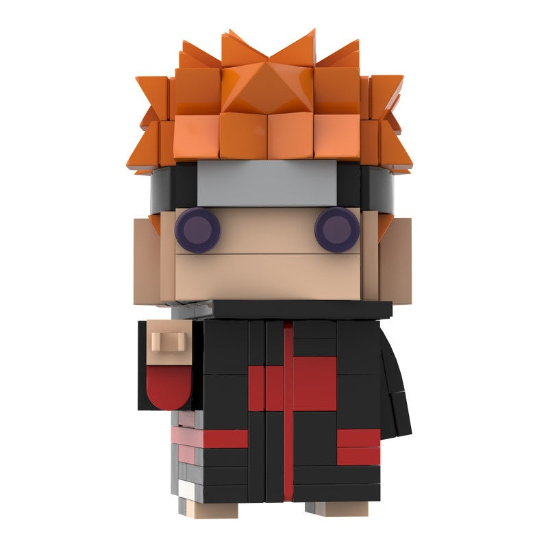 Anime Ninja Hero BrickHeadz Building Kit | LEGO-Compatible MOC - 33