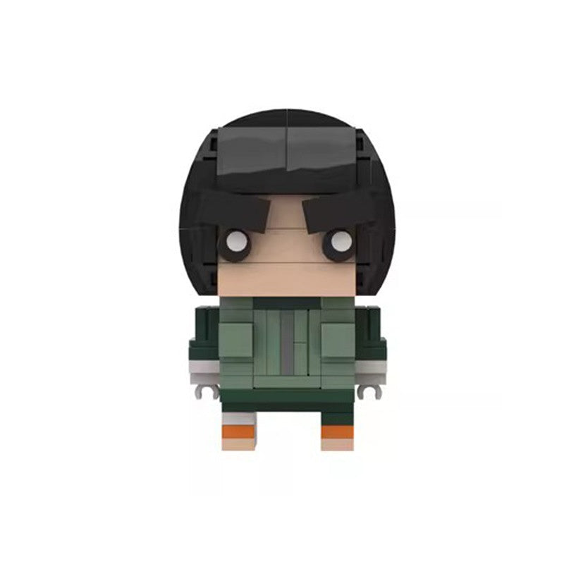 Anime Ninja Hero BrickHeadz Building Kit | LEGO-Compatible MOC - 6