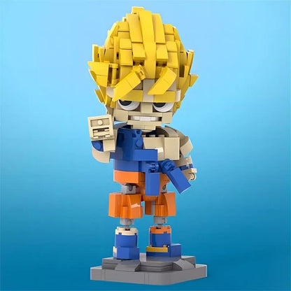 Anime Super Energy Warrior Transforming Hero Building Kit | LEGO-Compatible MOC - 1
