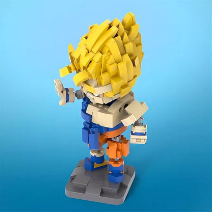Anime Super Energy Warrior Transforming Hero Building Kit | LEGO-Compatible MOC - 3