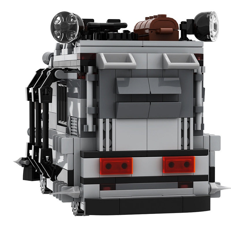 Anti Zombie Van MOC Building Kit | Armored Survival Vehicle Model - 5