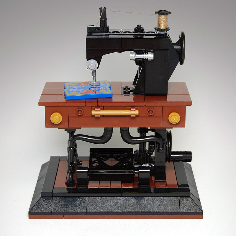 Antique Singer Manual Machine Building Kit | Compatible MOC - 2