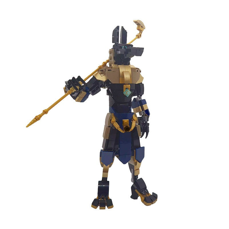 Anubis Ancient Guardian MOC Character Building Kit - 1