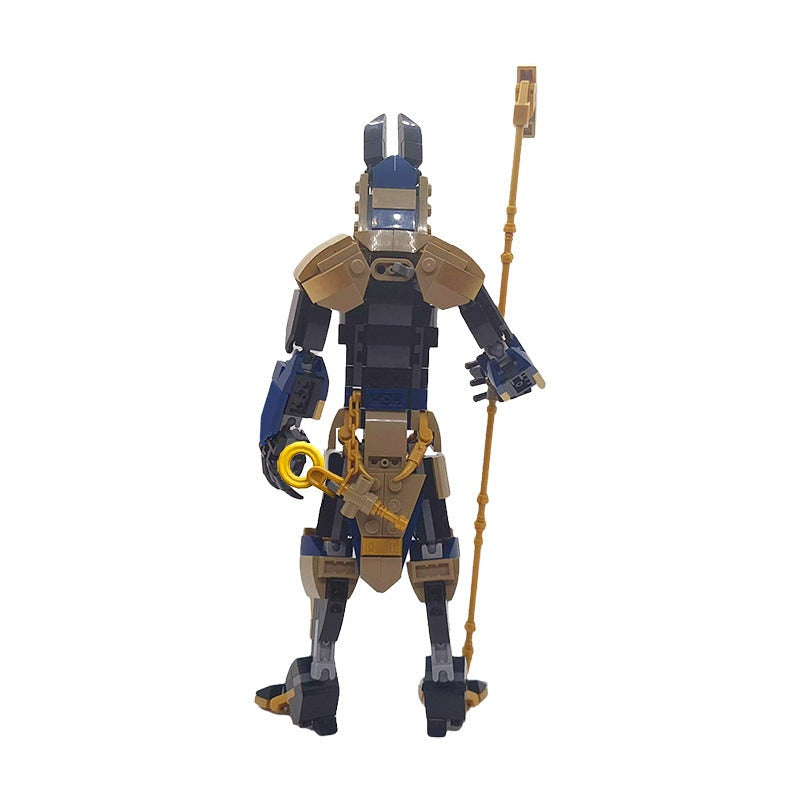 Anubis Ancient Guardian MOC Character Building Kit - 3