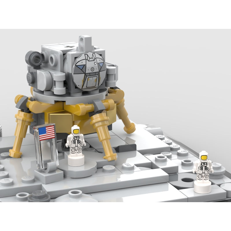 Apollo 11 Tranquility Base Lunar Mission MOC Building Kit - 2