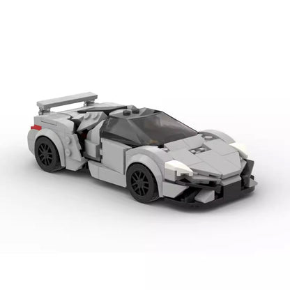 Arabian Luxury Hypercar Building Kit | Compatible MOC - 1