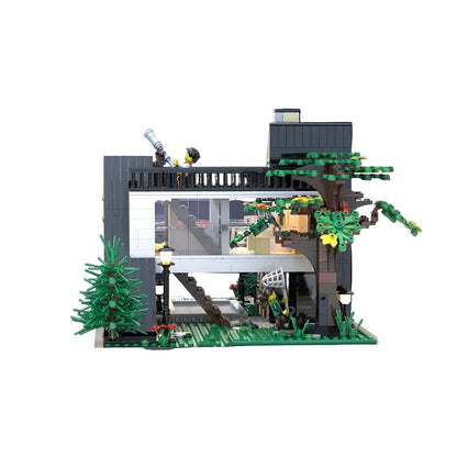 Ararat Villa MOC Building Kit | Elegant Residential Architecture Model - 3