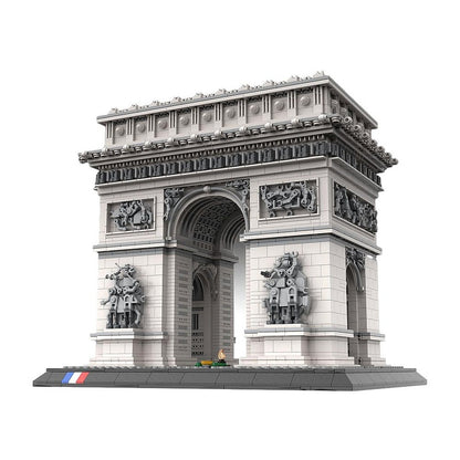 Arc De Triomphe MOC Historic Landmark Architecture Building Kit - 1