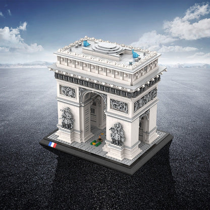 Arc De Triomphe MOC Historic Landmark Architecture Building Kit - 2