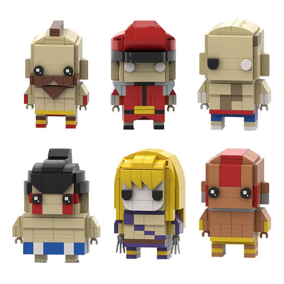 Arcade Fighting Game Brickheadz Building Kit | LEGO-Compatible MOC - 14
