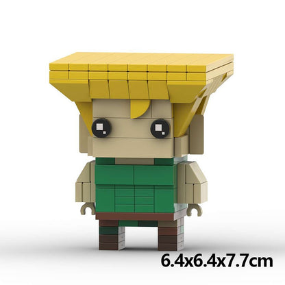 Arcade Fighting Game Brickheadz Building Kit | LEGO-Compatible MOC - 7
