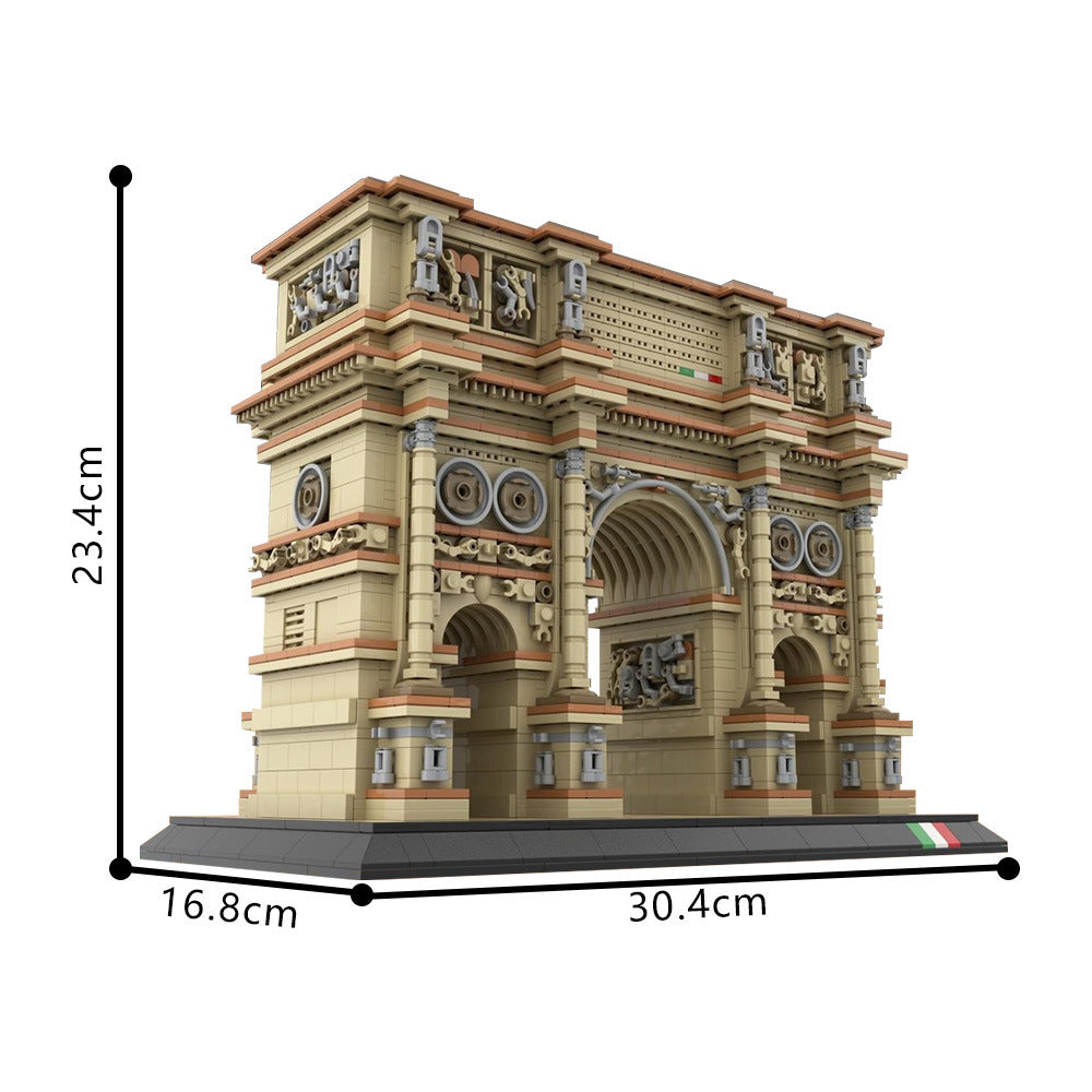 Arch of Constantine Building Kit | Arco di Constantino | Compatible MOC - 4