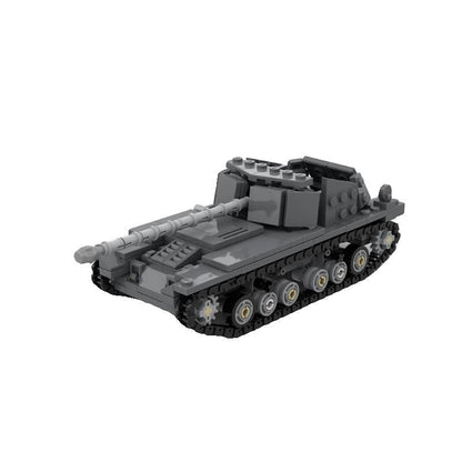 Archer SPG MOC Tank Destroyer Building Kit | WWII Self-Propelled Gun Model - 1