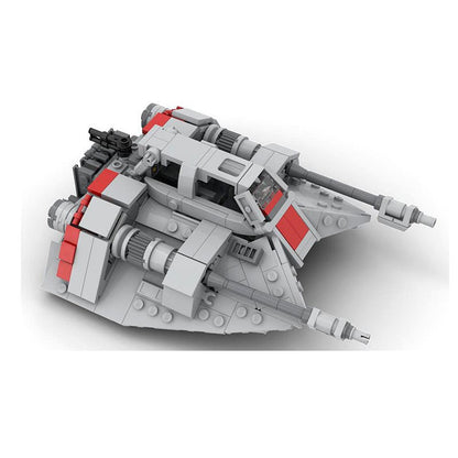 Arctic Sci-Fi Snow Speeder Starfighter Building Kit | Compatible MOC - 1