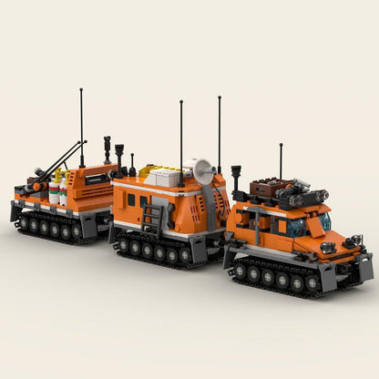 Arctic Tracked Viking MOC Building Kit | Expedition Vehicle Model - 3